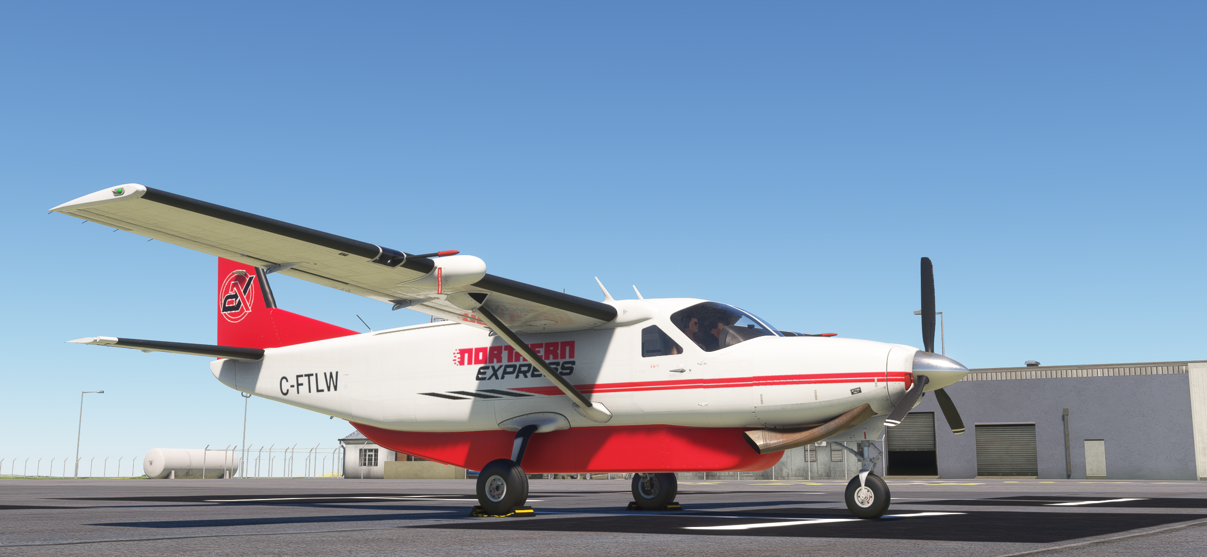 Northern Express Cessna C208 on the ramp